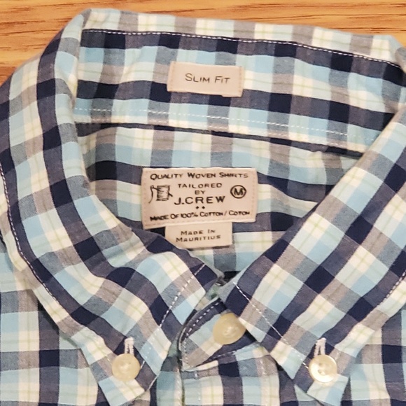 J.Crew Slim Fit Casual Button Down Dress Shirt M - Picture 6 of 6